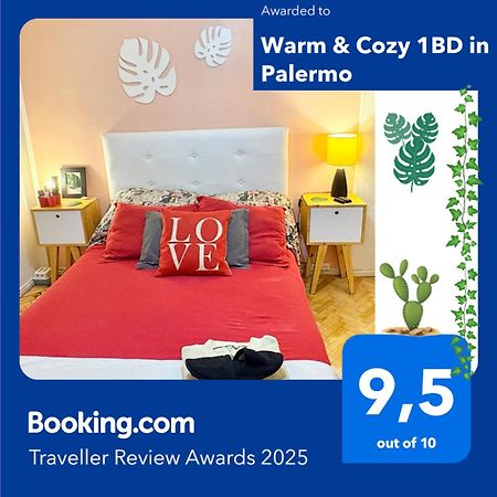 Warm & Cozy 1Bd In Palermo Apartment Buenos Aires Ngoại thất bức ảnh
